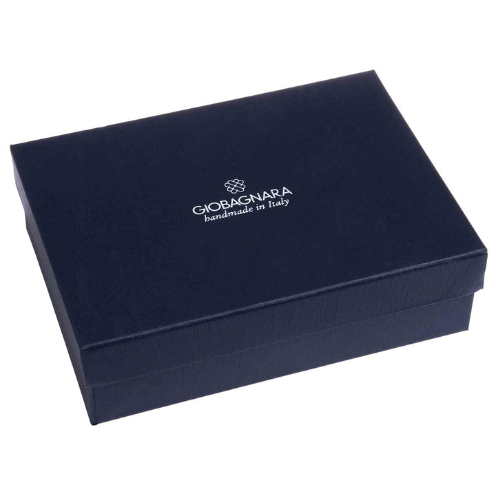 GioBagnara Spielkarten Etui Jolly Leder Smoke