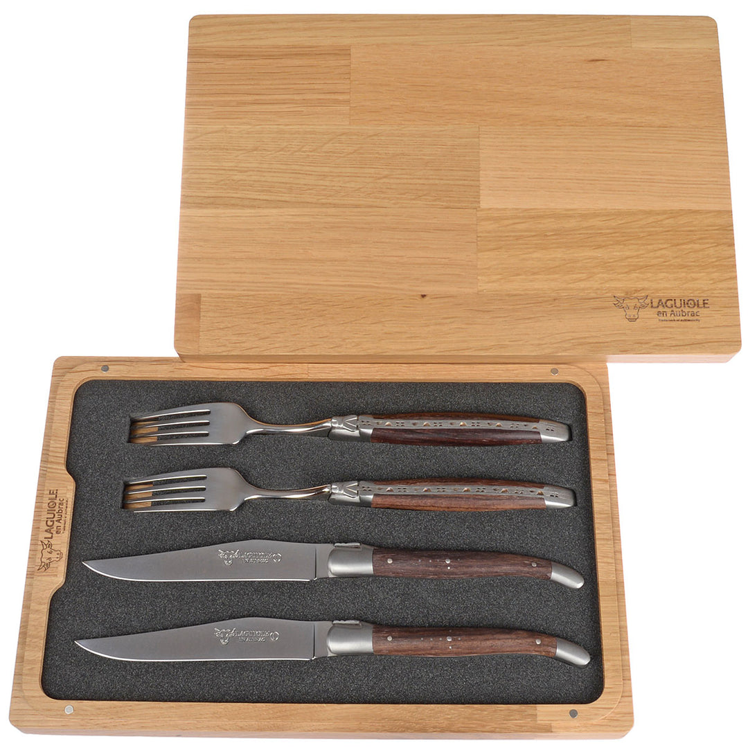 LAGUIOLE en Aubrac Steakbesteck Palisander