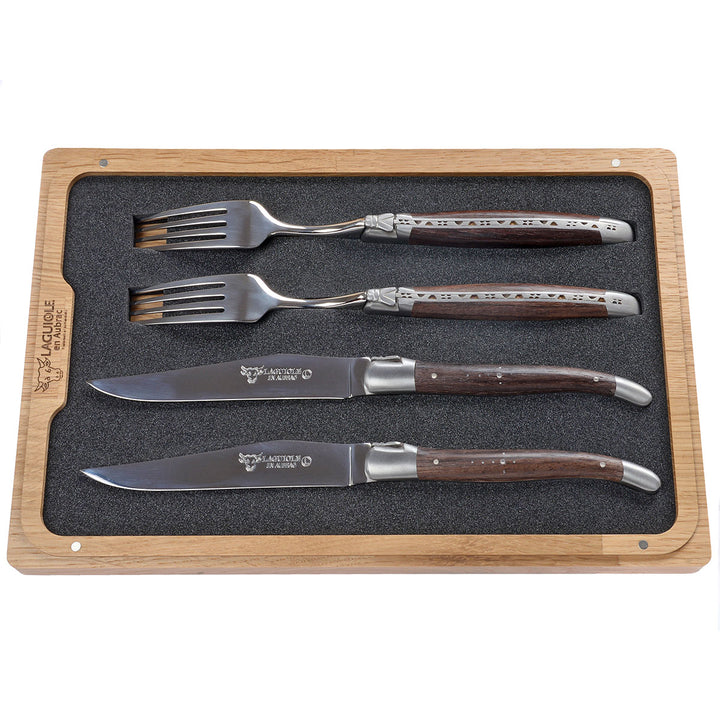 LAGUIOLE en Aubrac Steakbesteck Palisander
