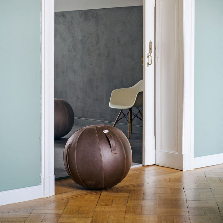 VLUV Sitzball VEEL Cognacbraun