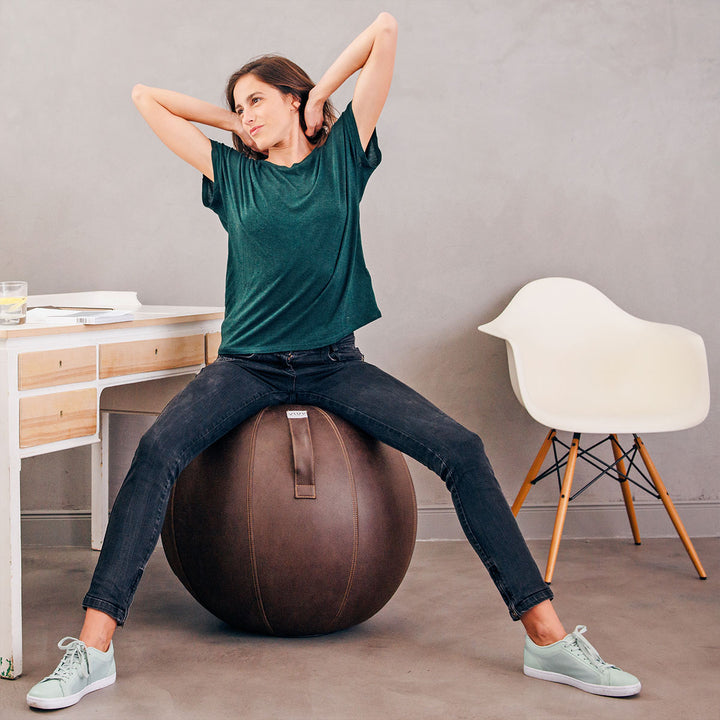 VLUV Sitzball VEEL Mokka