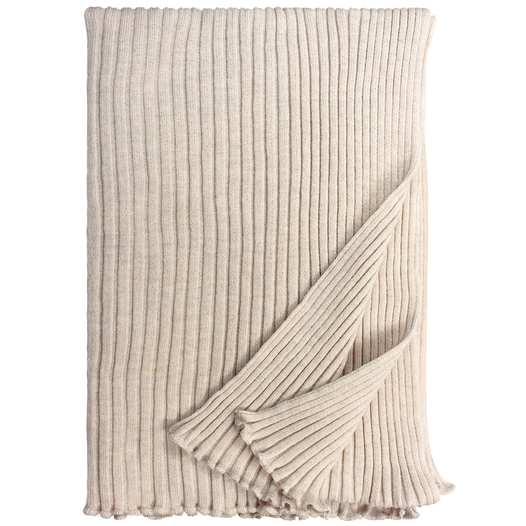 Eagle Products Strickschal Lammwolle Creme