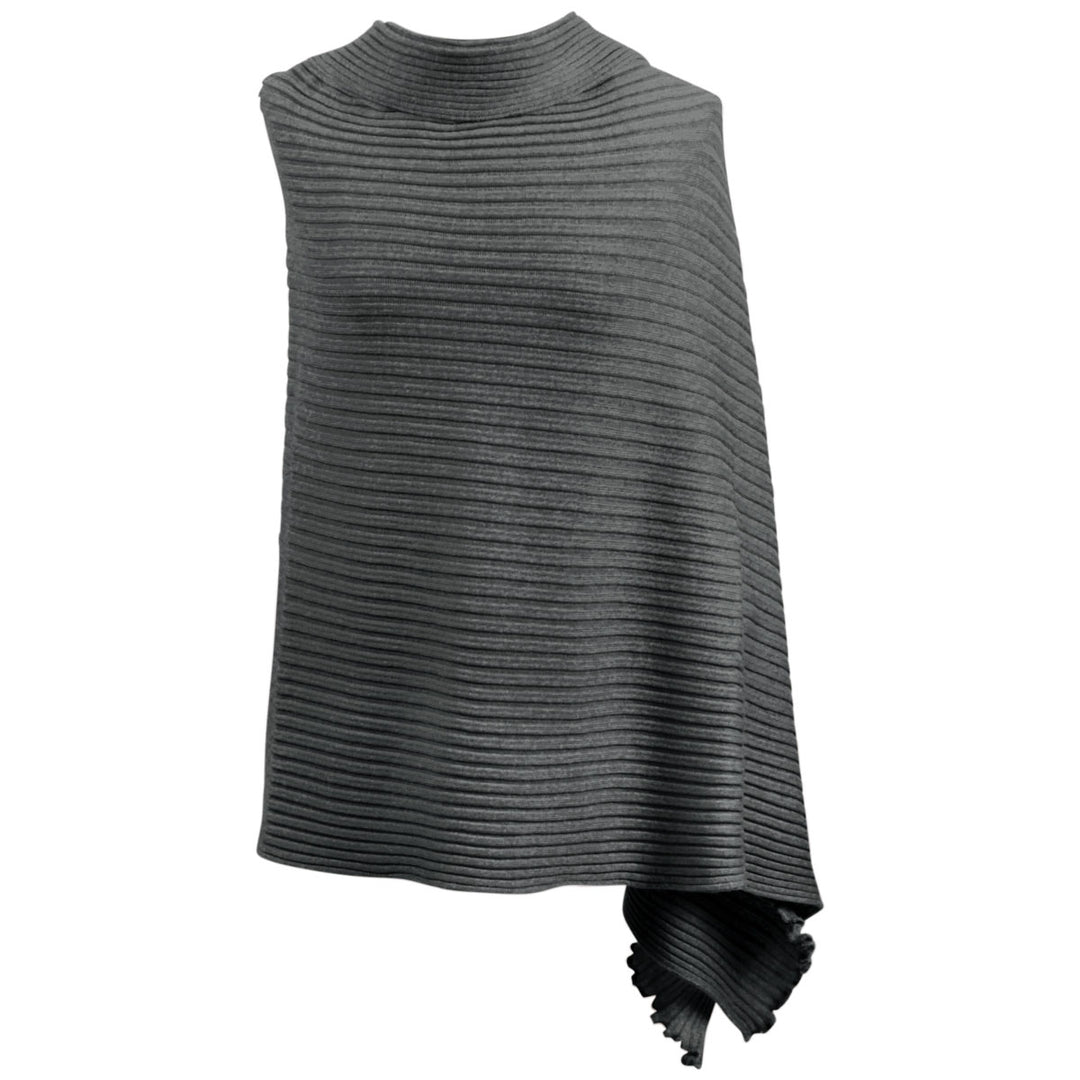 Eagle Products Strickschal Lammwolle Grau