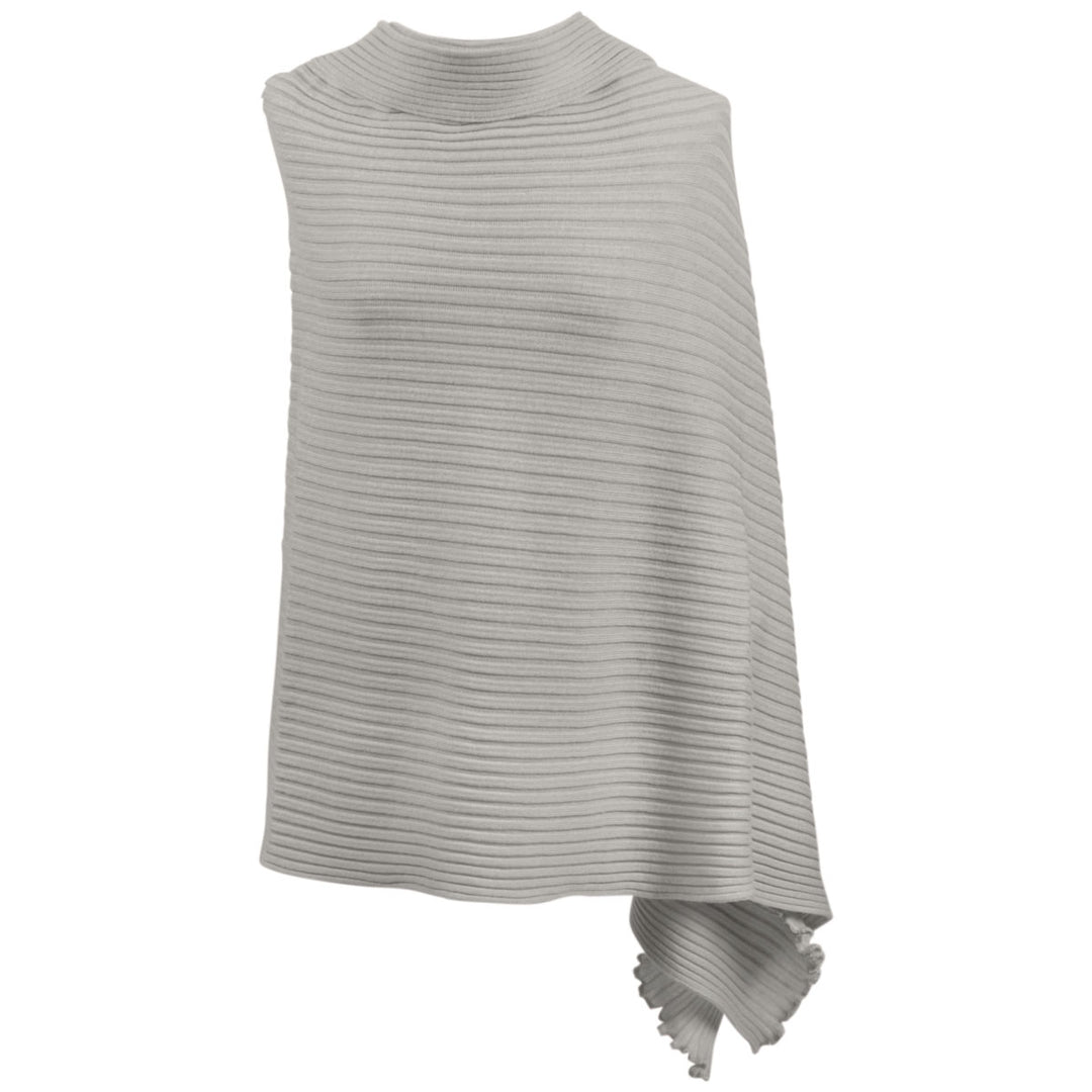 Eagle Products Strickschal Lammwolle Hellgrau