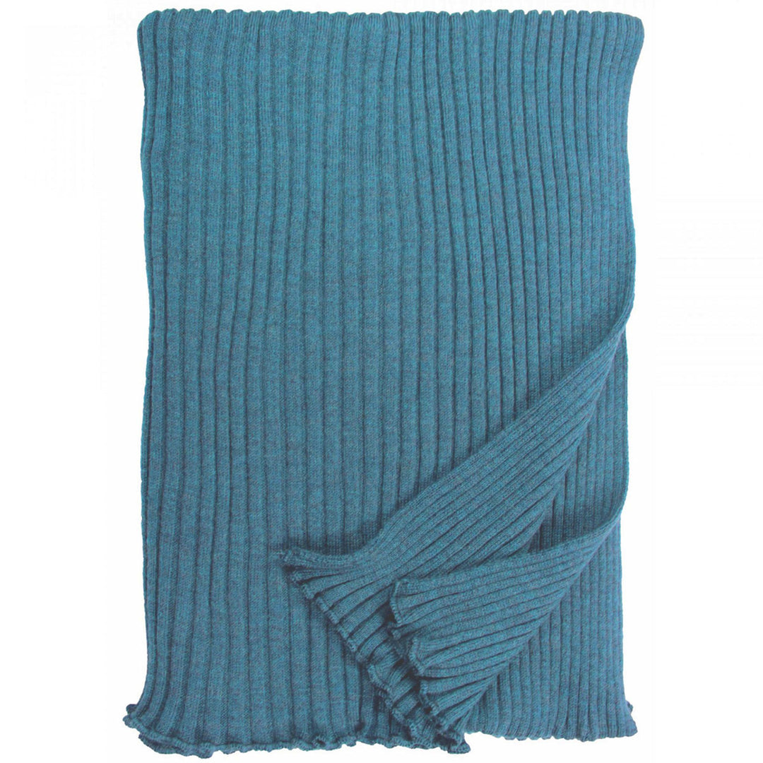 Eagle Products Strickschal Lammwolle Lagune