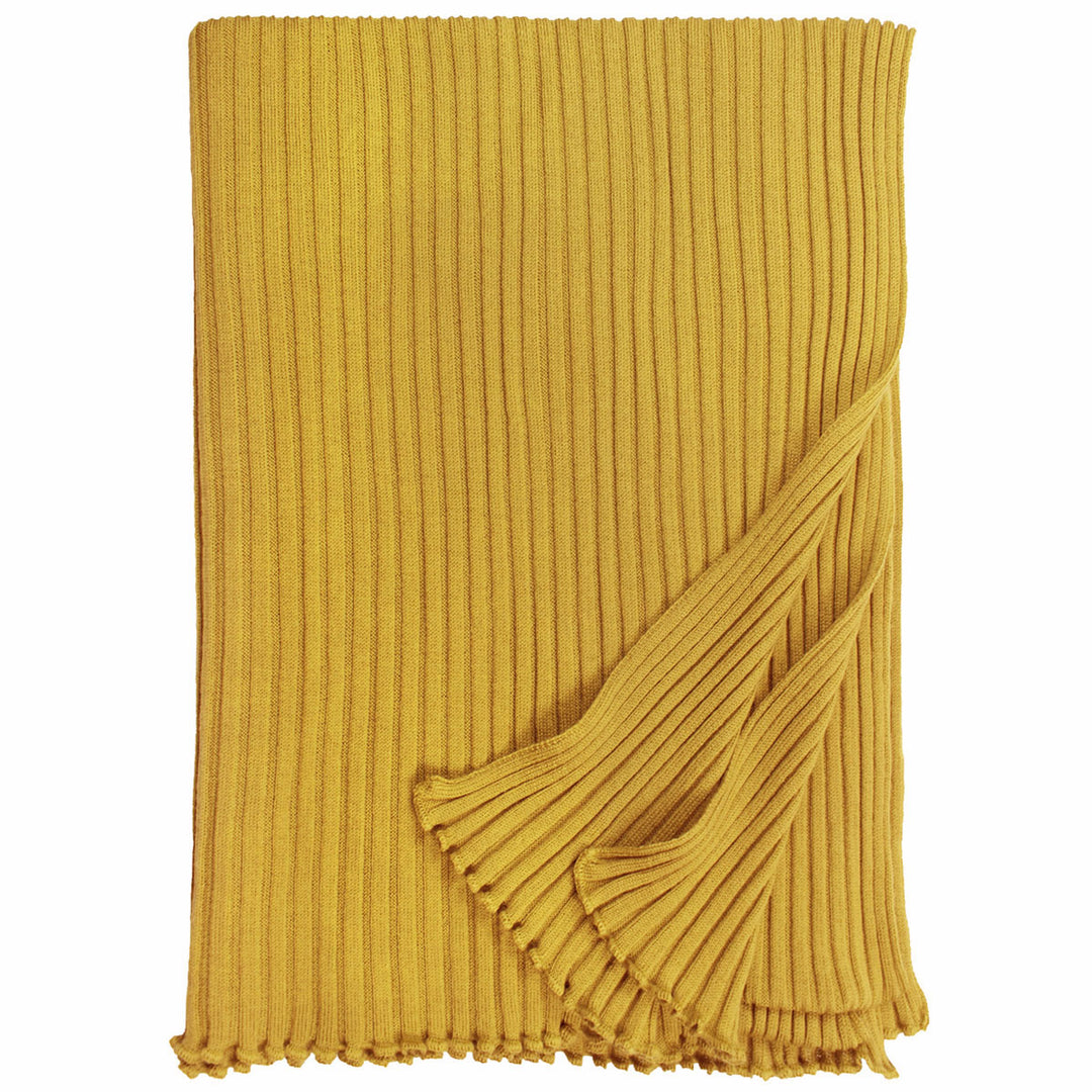 Eagle Products Strickschal Lammwolle Maisgelb