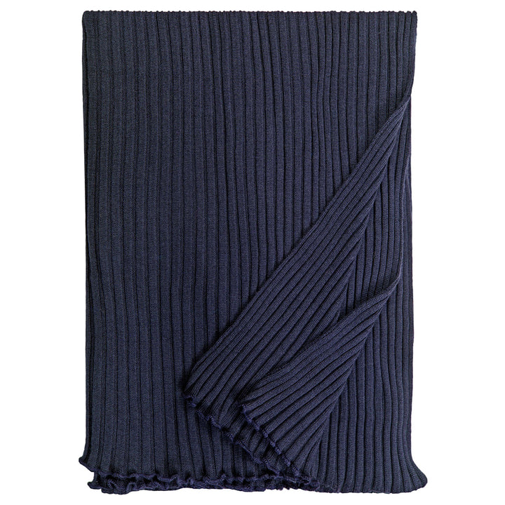 Eagle Products Strickschal Lammwolle Marineblau