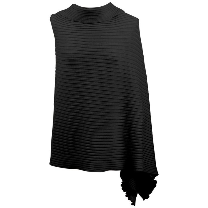 Eagle Products Strickschal Lammwolle Schwarz