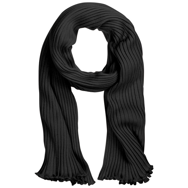 Eagle Products Strickschal Lammwolle Schwarz