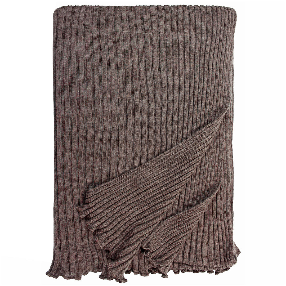 Eagle Products Strickschal Lammwolle Walnussbraun