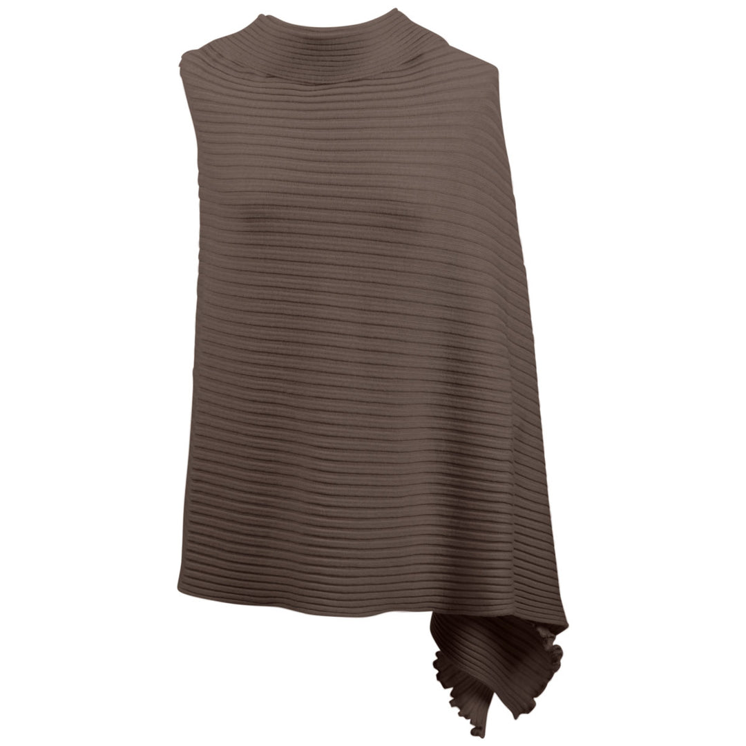 Eagle Products Strickschal Lammwolle Walnussbraun