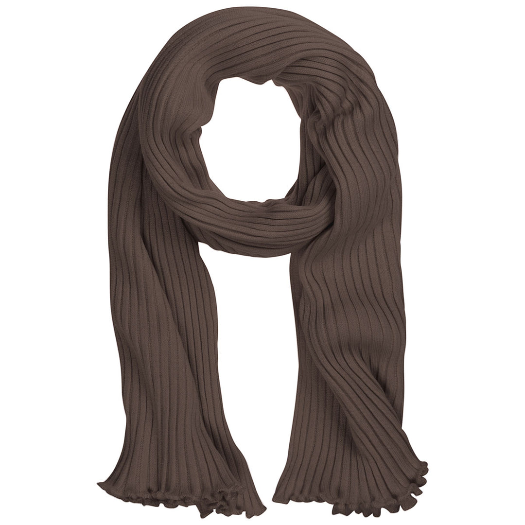 Eagle Products Strickschal Lammwolle Walnussbraun