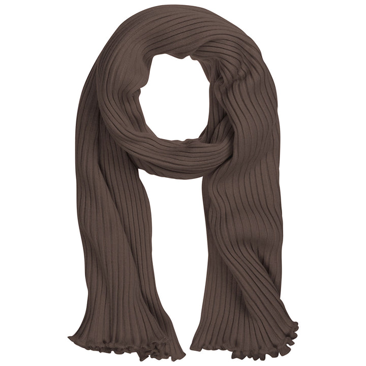 Eagle Products Strickschal Lammwolle Walnussbraun