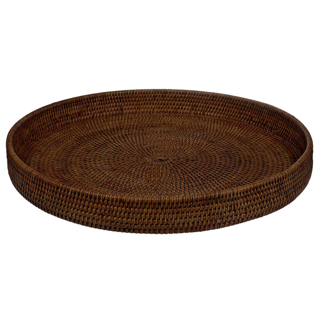 Fiolini Rattan Tablett Rund