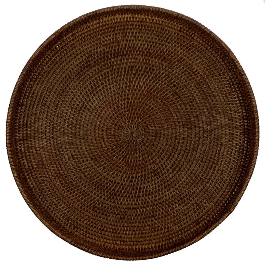 Fiolini Rattan Tablett Rund