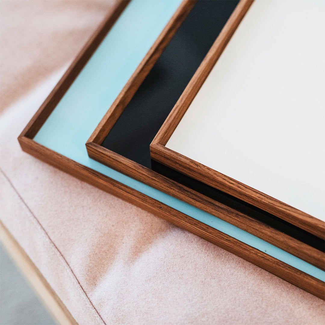 ArchitectMade Tablett Turning Tray Blau