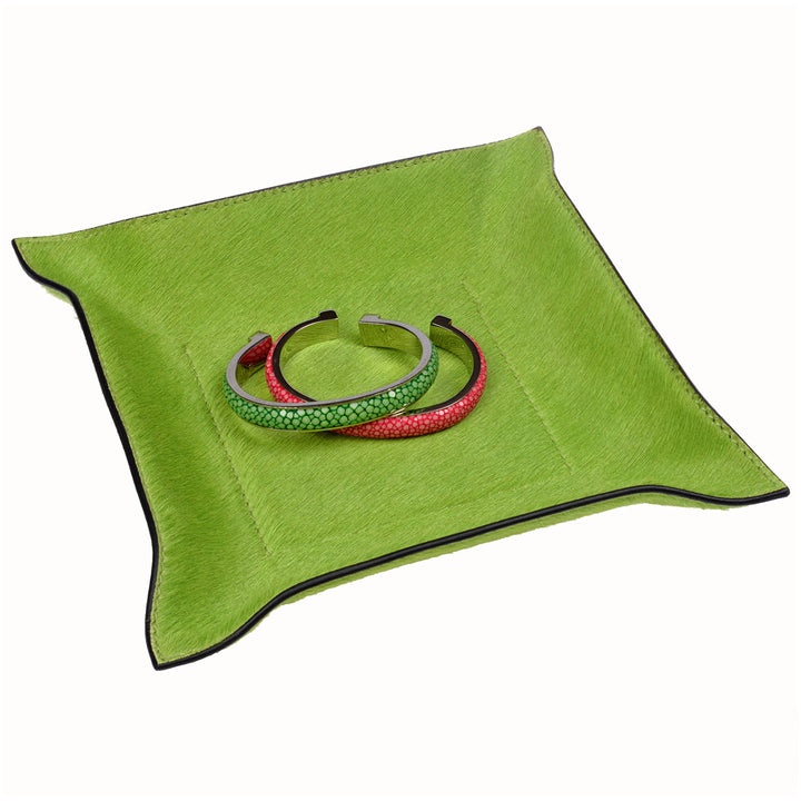 GioBagnara Taschenleerer Jack Fellleder Grün