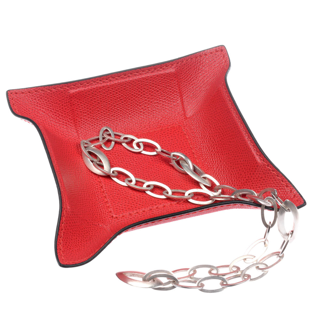 GioBagnara Taschenleerer Jack Leder Coralrot - Small