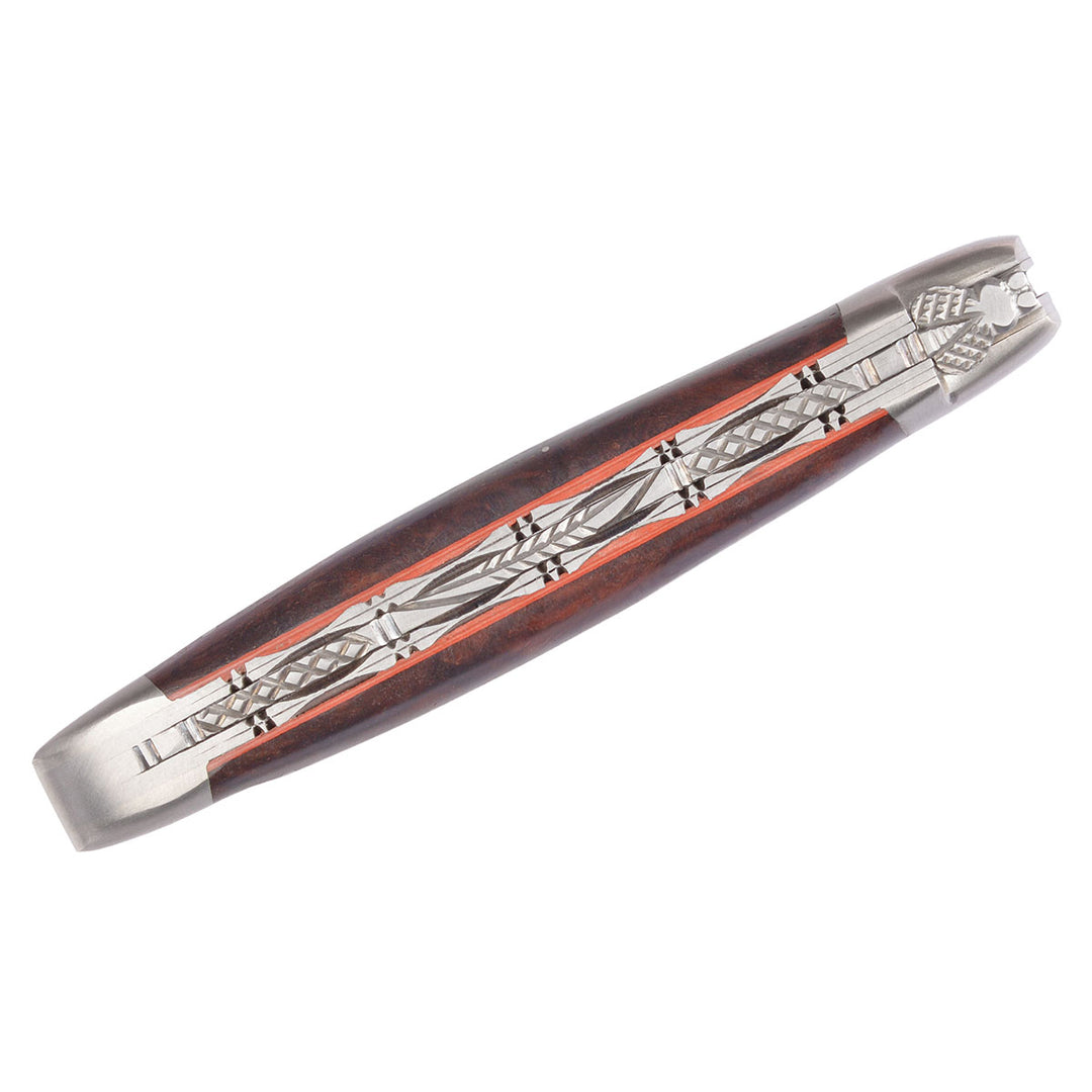 LAGUIOLE en Aubrac Taschenmesser Palisander Doppelplatine