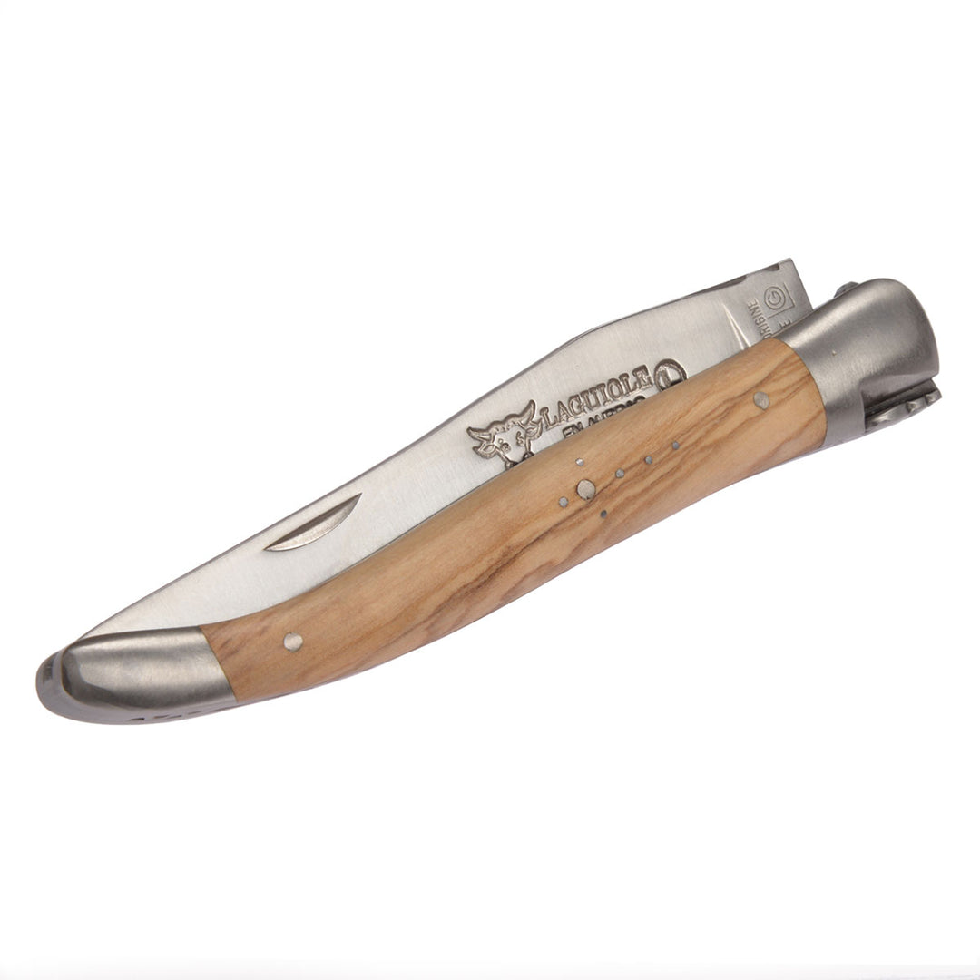 LAGUIOLE en Aubrac Taschenmesser Olivenholz