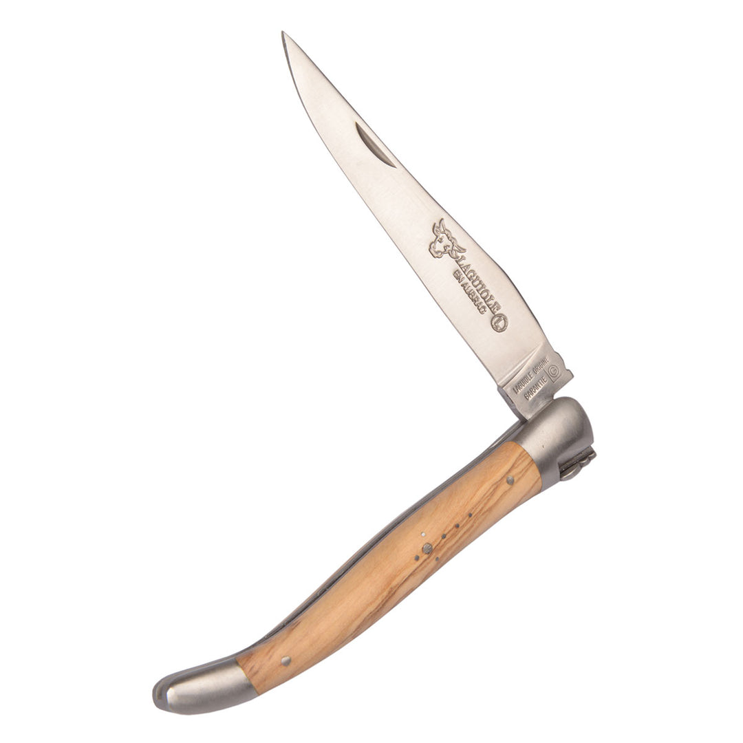 LAGUIOLE en Aubrac Taschenmesser Olivenholz
