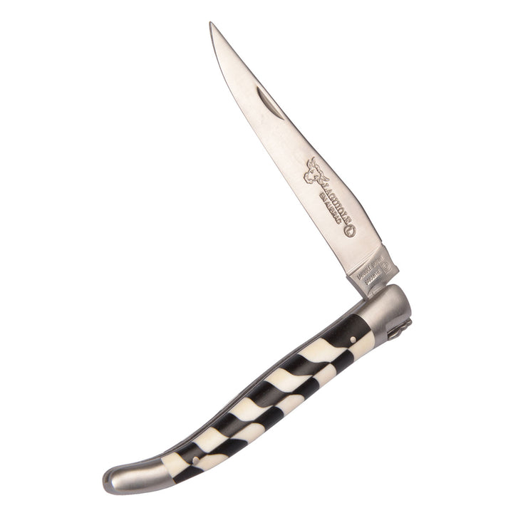 LAGUIOLE en Aubrac Taschenmesser Knochen/Ebenholz