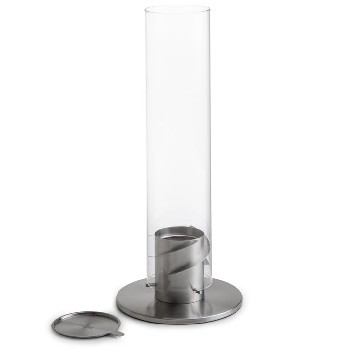 Höfats Tischfeuer SPIN 120 Silber