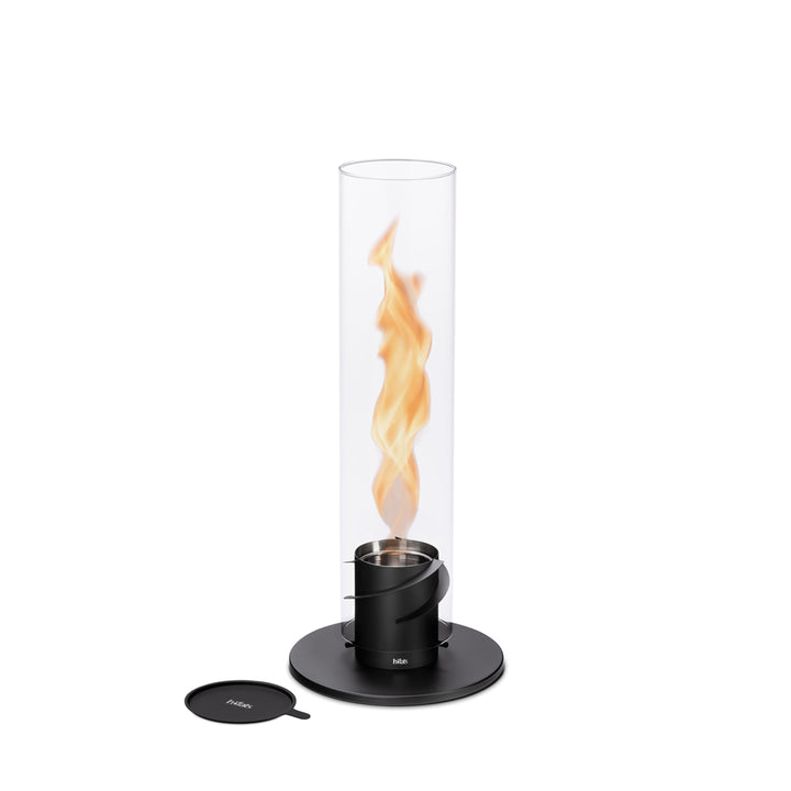 Höfats Tischfeuer SPIN 90 Schwarz