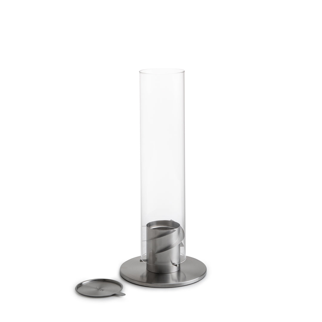 Höfats Tischfeuer SPIN 90 Silber