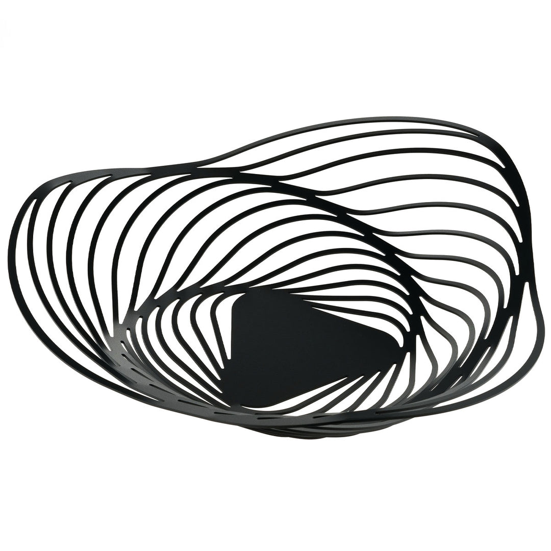 Alessi Trinity Schale Schwarz rund 43 cm
