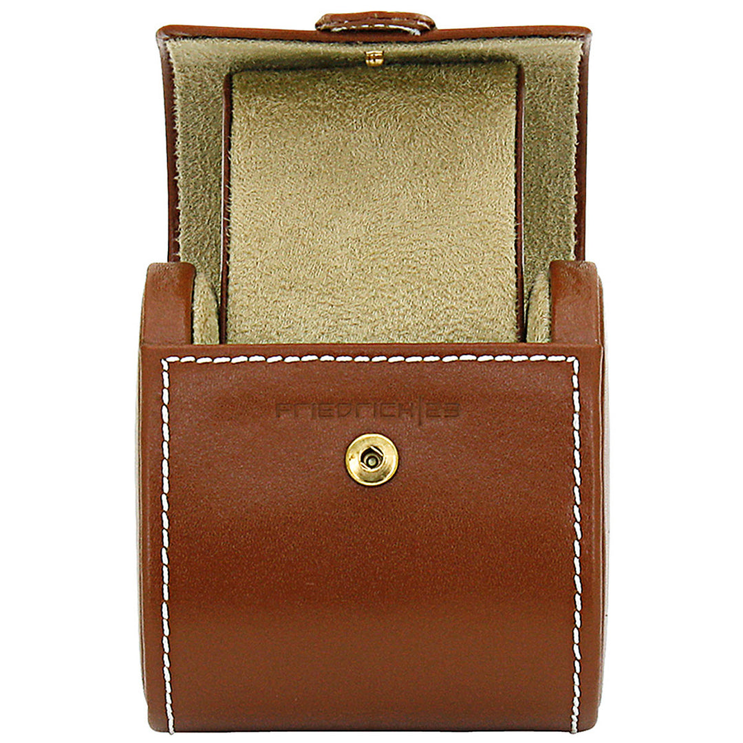 Friedrich23 Uhrenetui Cordoba Braun geöffnet