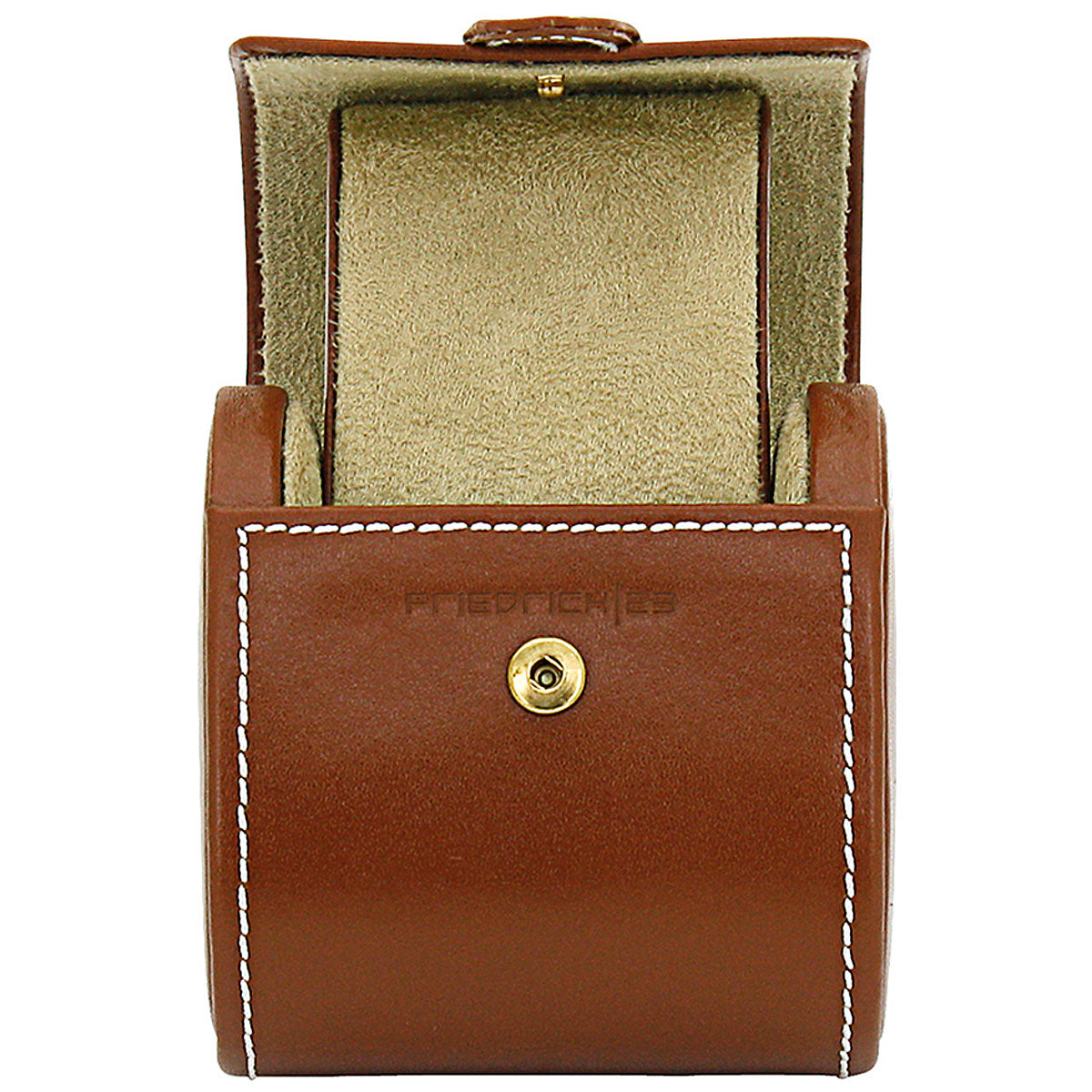 Friedrich23 Uhrenetui Cordoba Braun geöffnet