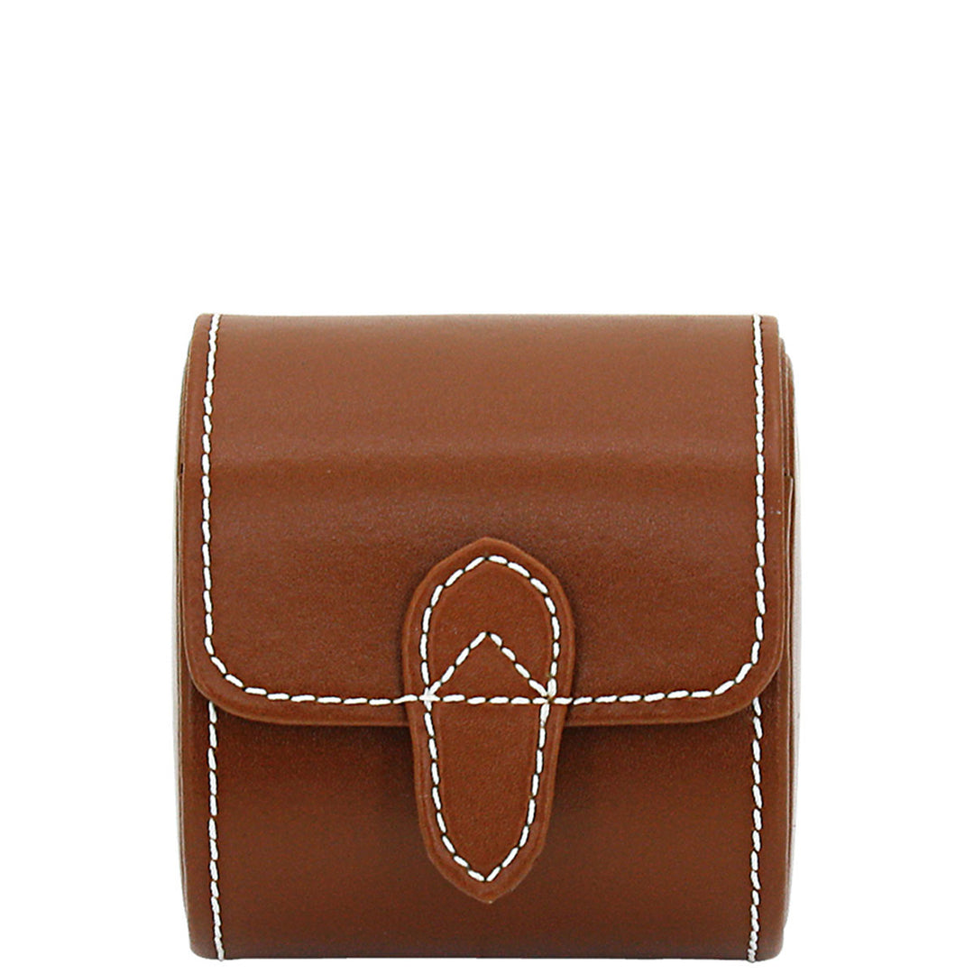 Friedrich23 Uhrenetui Cordoba Braun geschlossen