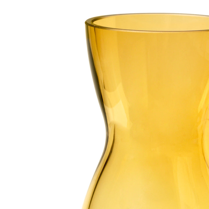 Holmegaard Calabas Vase Amber 16cm