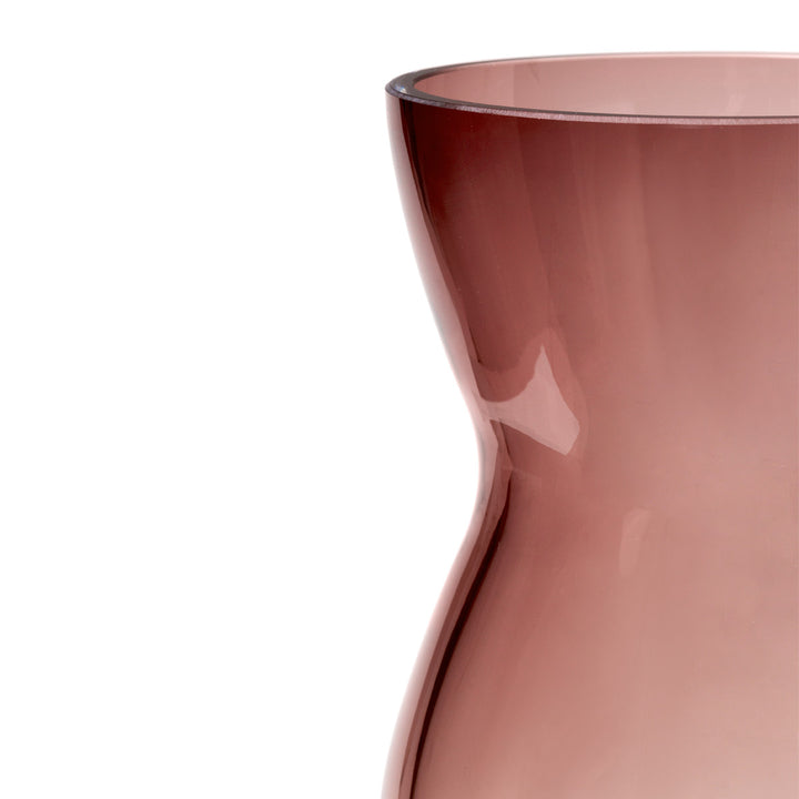 Holmegaard Calabas Vase Burgundy 21cm