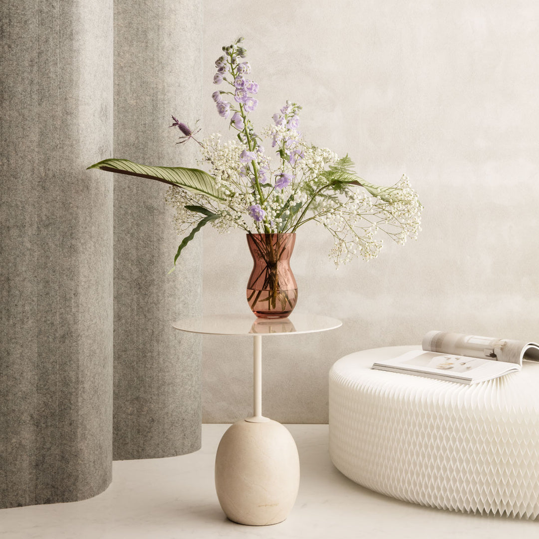 Holmegaard Calabas Vase Burgundy 21cm