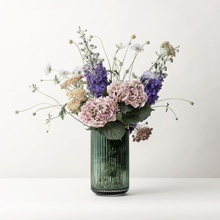 Lyngby Vase Glas Grün