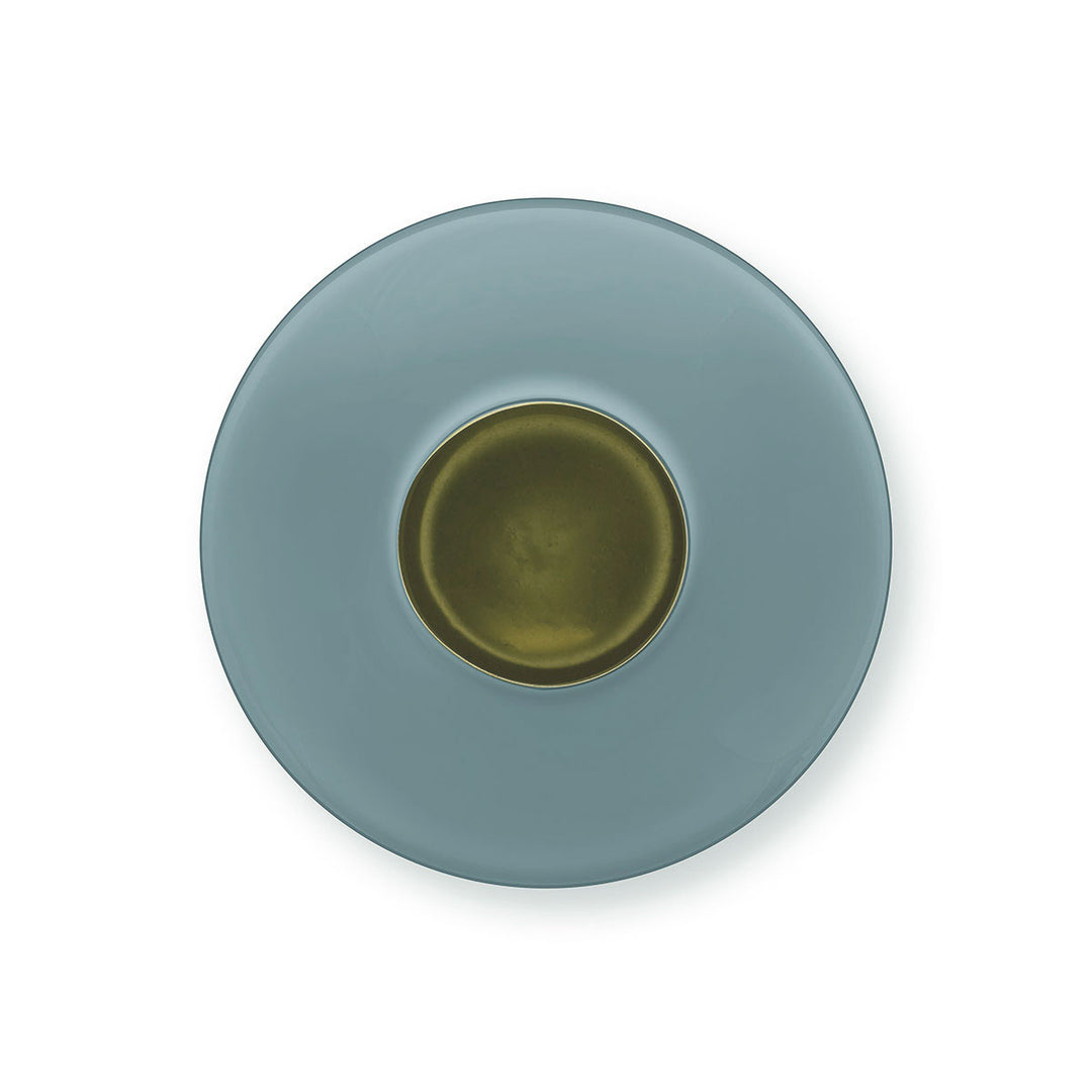 Pip Studio Vase Metal Light Blue 23 cm