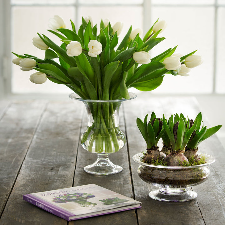 Holmegaard Vase Old English Klar