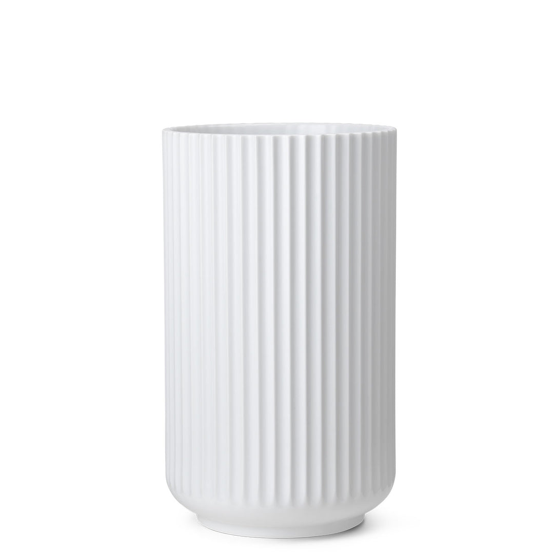 Lyngby Vase Porzellan Weiß