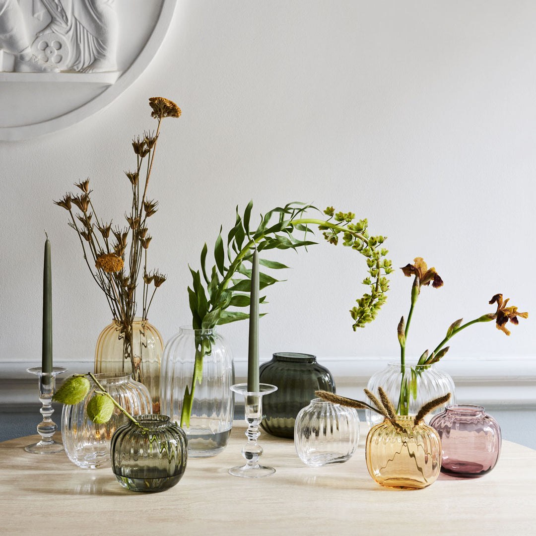 Holmegaard Vase Primula Amber Oval online kaufen – fiolini