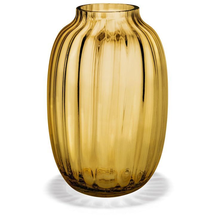 Holmegaard Vase Primula Amber 25,5cm
