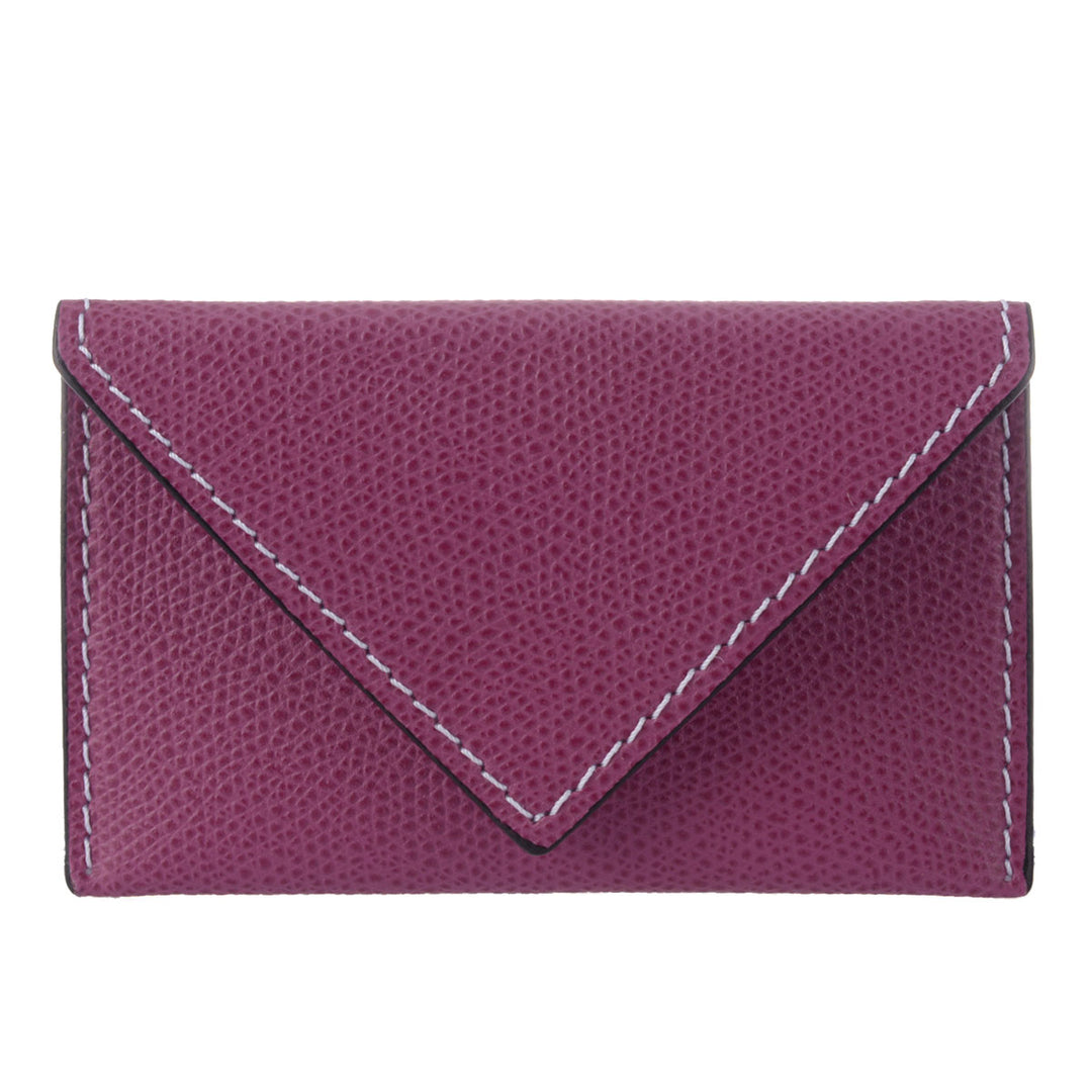 GioBagnara Visitenkartenetui Tino Leder Lila