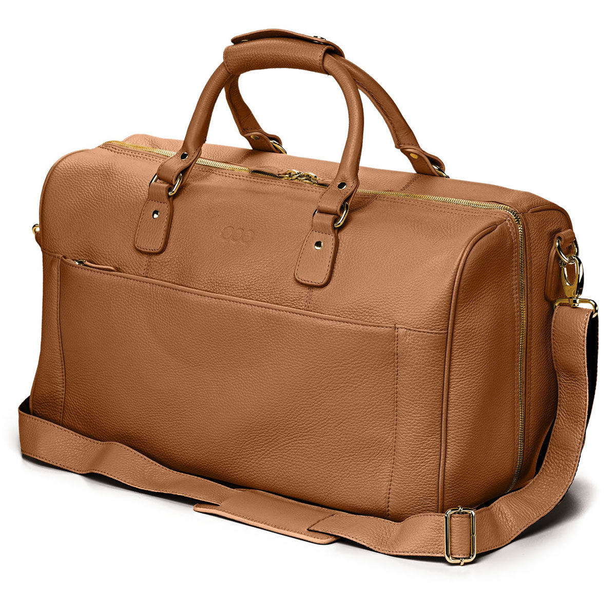 Keine Schwester Leder Weekender Packbar Karamell