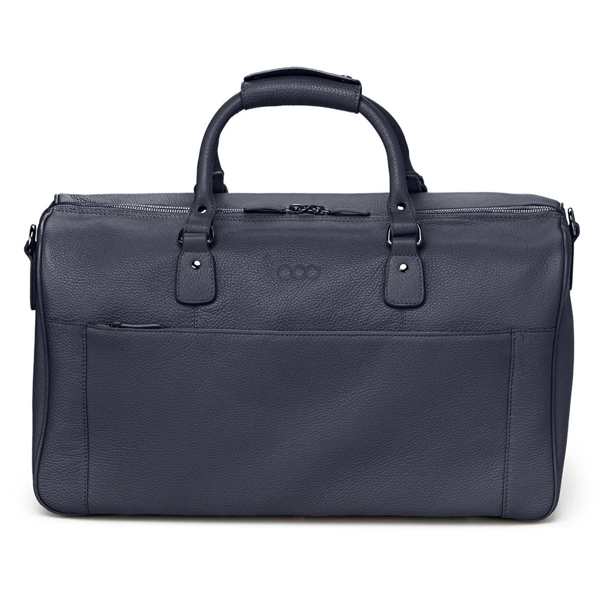 Keine Schwester Leder Weekender Packbar Nachtblau geschlossen