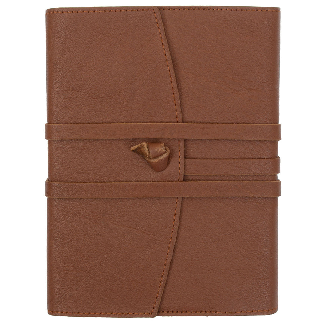 Papoutsi Lederbuch Poet Cognacbraun