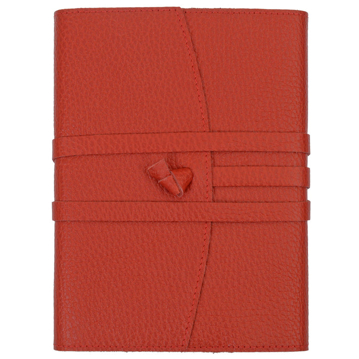 Papoutsi Lederbuch Poet Rot