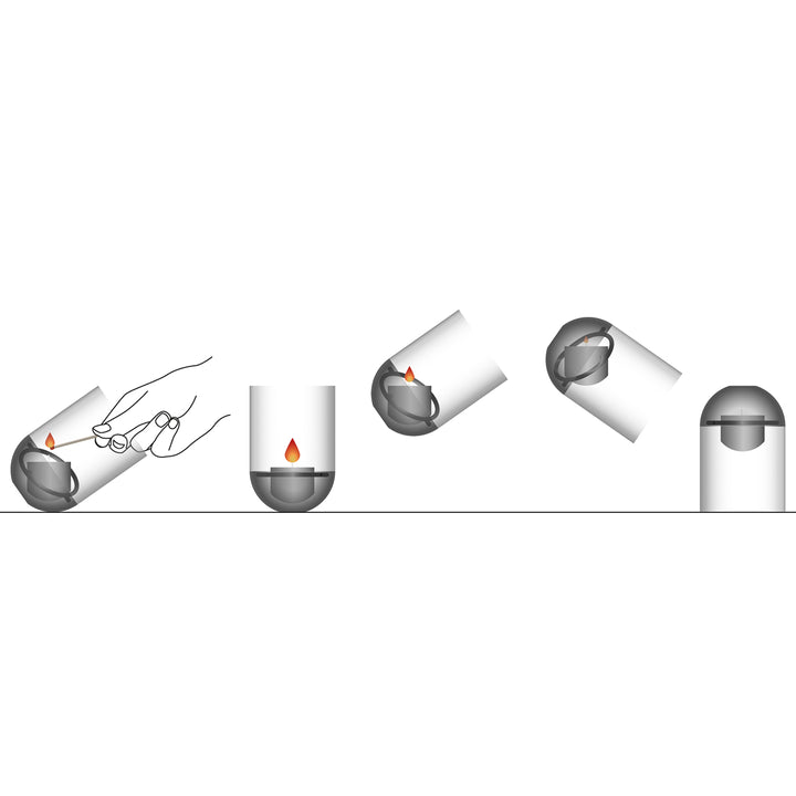 Höfats Windlicht GRAVITY CANDLE