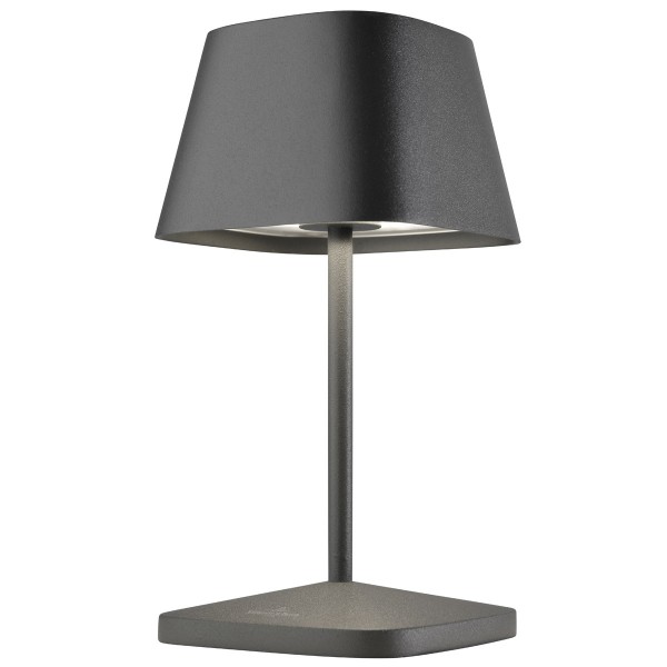 Villeroy & Boch Akku LED Tischleuchte Neapel 2.0 Anthrazit