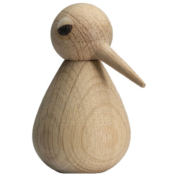 Bird Holzfigur Vogel Eiche natur ArchitectMade